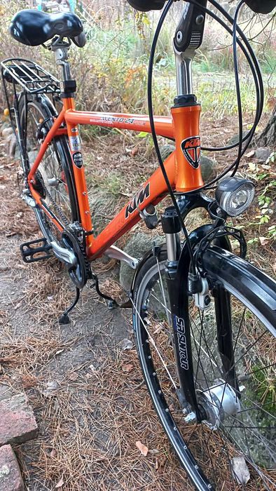 Alu Rower Miejski Męski KTM Avento 24 Plus 3x8 Deore LX Magura HS11 28