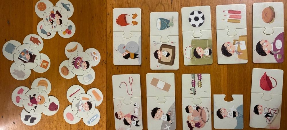 Puzzle Pucio Co tu pasuje / Czego brakuje