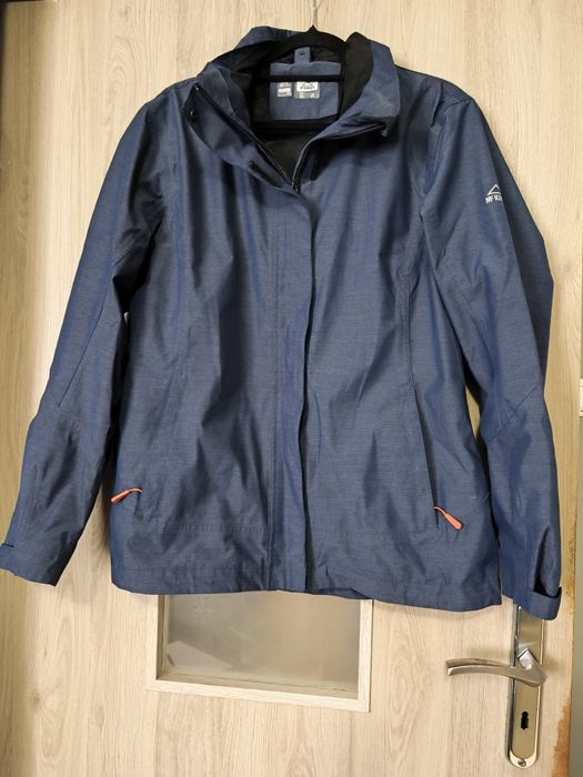 Granatowa kurtka przeciwdeszczowa przeciwwiatrowa McKinley r. L