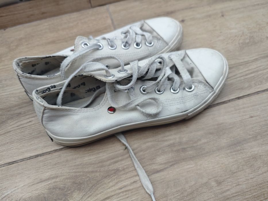 Białe Trampki Lee Cooper
