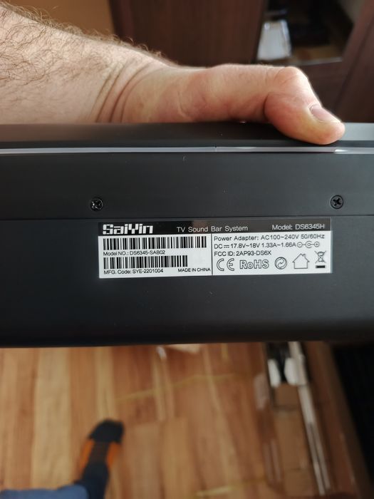 Soundbar nowy komplet