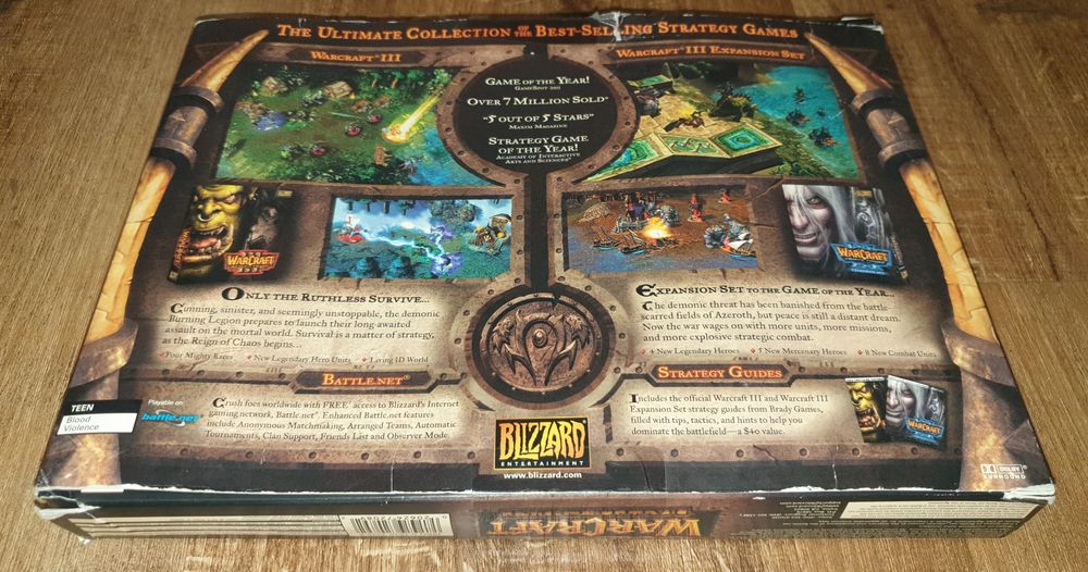 Warcraft III 3 - Battle Chest - Eng - Big Box - Gra PC