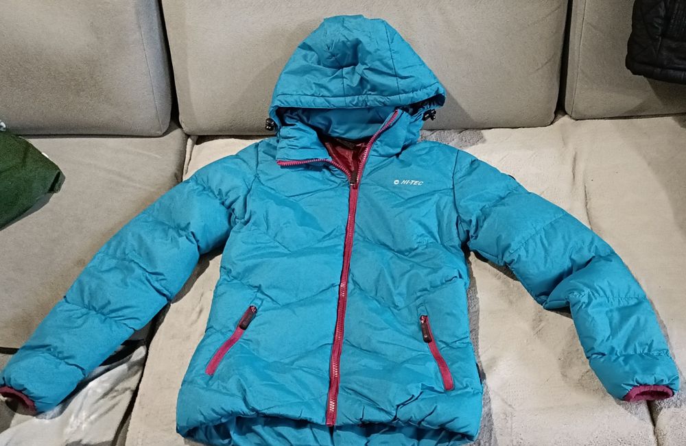 Kurtka zimowa pikowana dziewczęca HiTec XS S