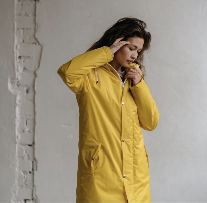 Утеплений мембранний дощовик жіночій S 172 см