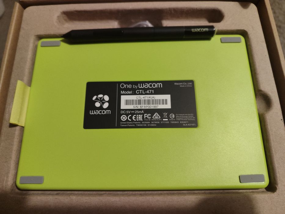 Tablet graficzny Wacom One S