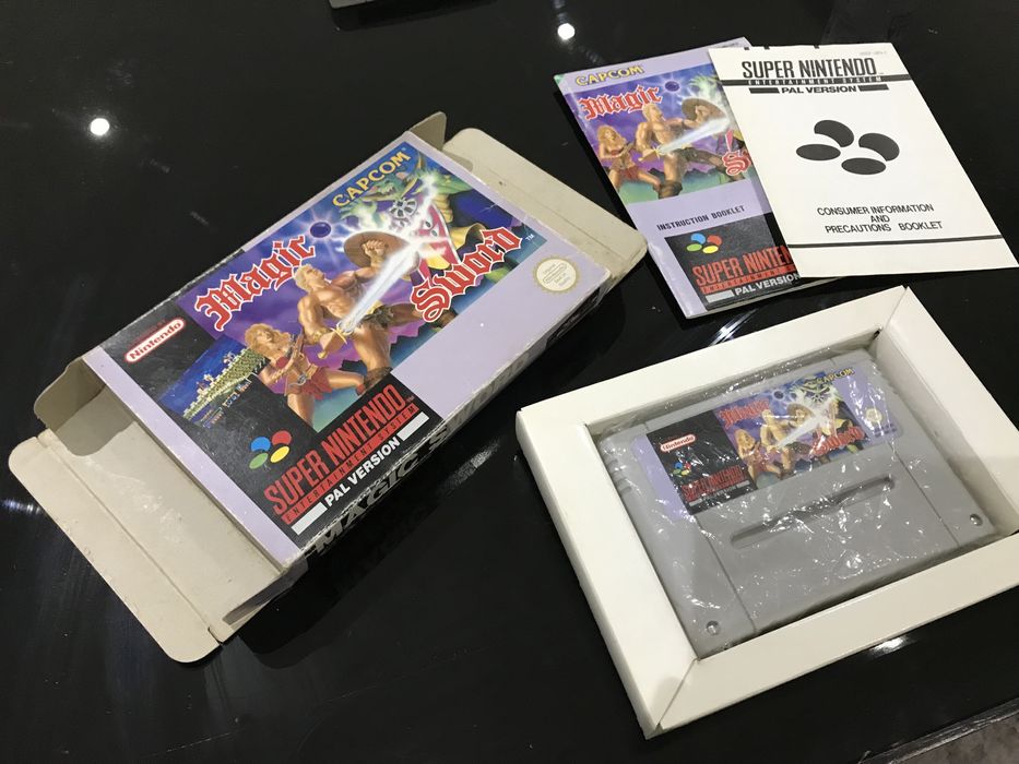 *** Super Nintendo “Magic Sword” do mitica SNES