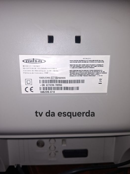 Televisões antigas