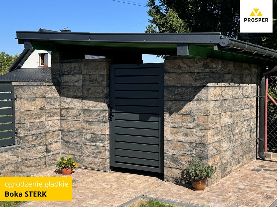 Pustaki ogrodzeniowe KONEKT bloczki 50x20x20 ogrodzenia STERK