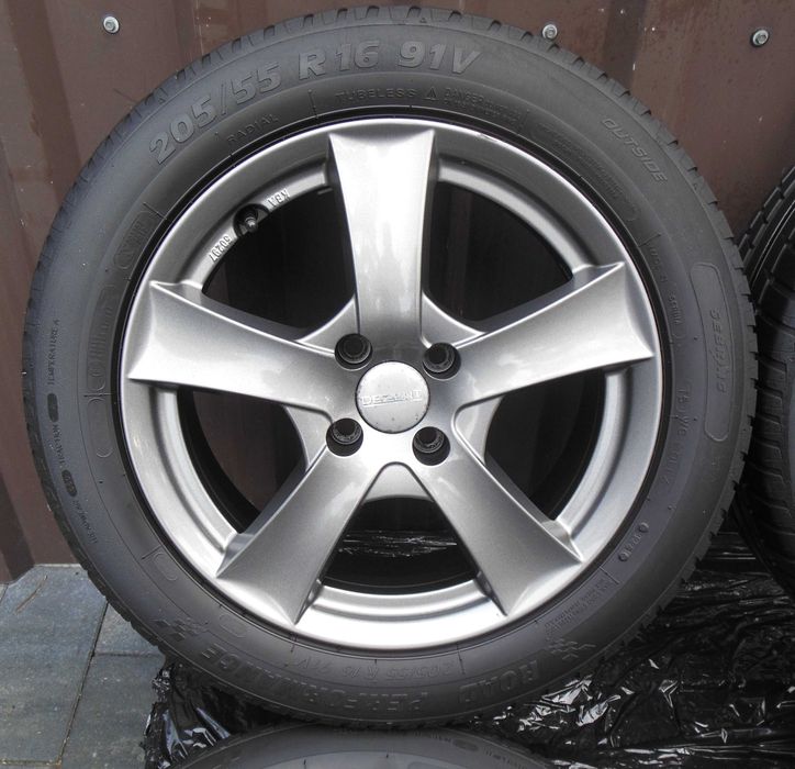 DEZENT 16 cali 4x100 super alusy UNIKATOWE śliczne + opony 205 55 R16