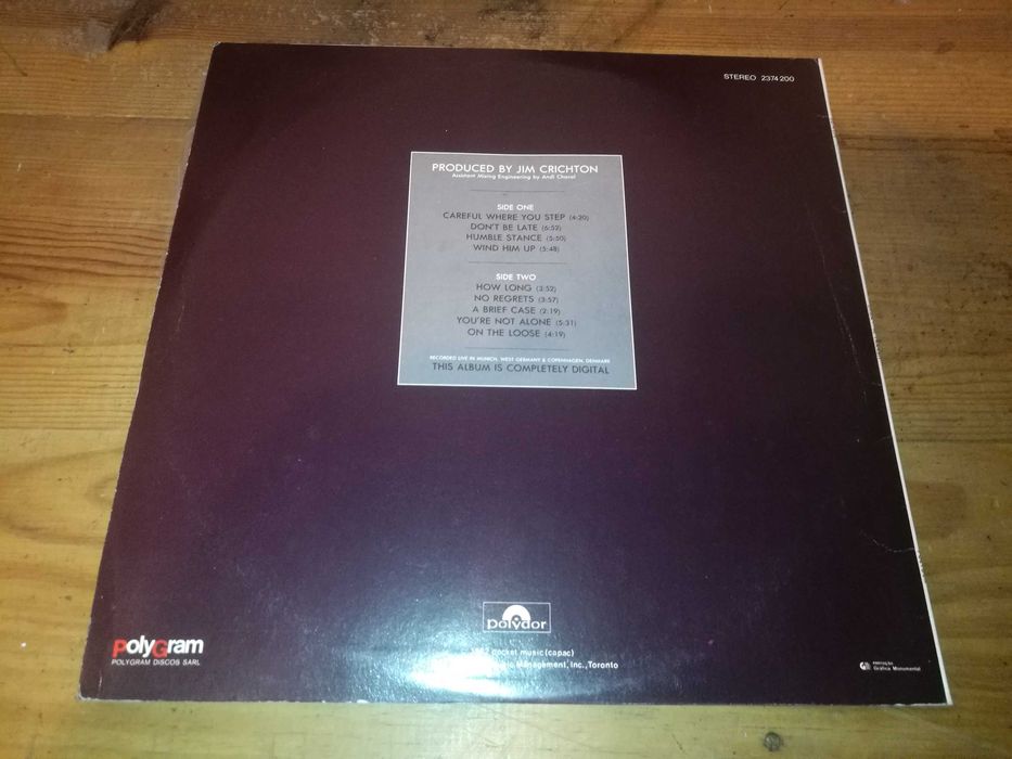 SAGA (Prog Rock) - In Transit LP