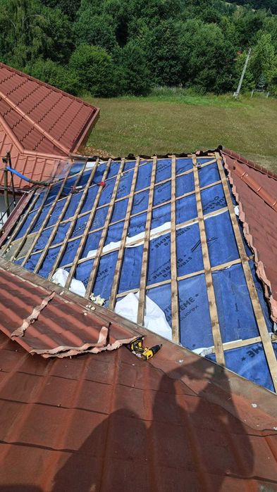 RYNNY..Przecieki.NAPRAWY DACHÓW Papa .Szkód po Kunach . docieplenia!!