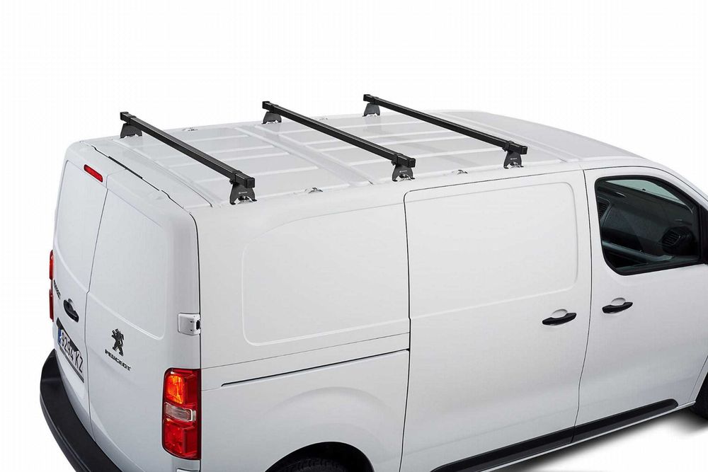 Bagażnik dachowy Dacia DOKKER 2013 do 2024 Bazowy 3 belki ładowność 150kg relingi dach