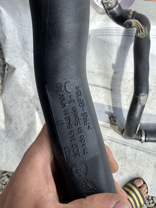 Патрубок інтеркулера 1.9 2.0 BLS BMP BMM шланг