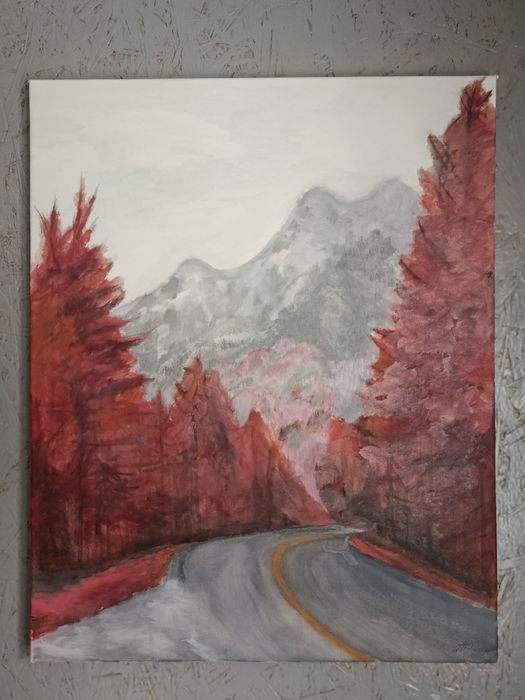 Картина "Дорога в гори"