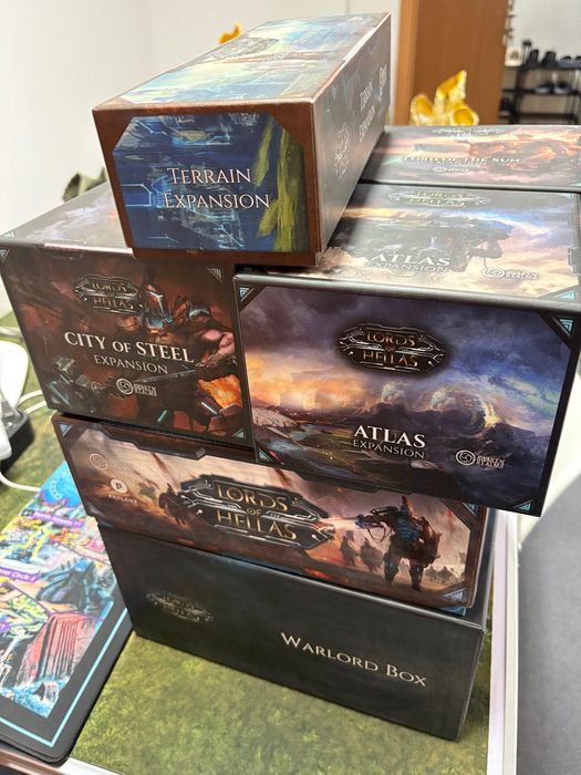 Lords of Hellas - PL - All-In + Mata + Zestaw terenów