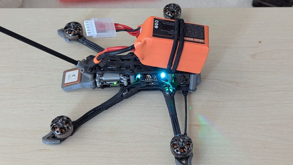 fpv дрон Flywoo Explorer LR 4 Vista HD TBS Crossfire GPS + 4 акума