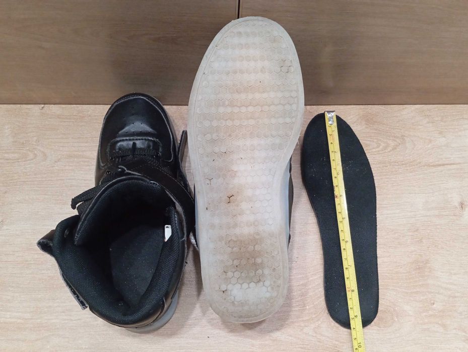 Buty shuffle dance LED czarne Air Młodzieżowe -podświetlenie Rozm. 37