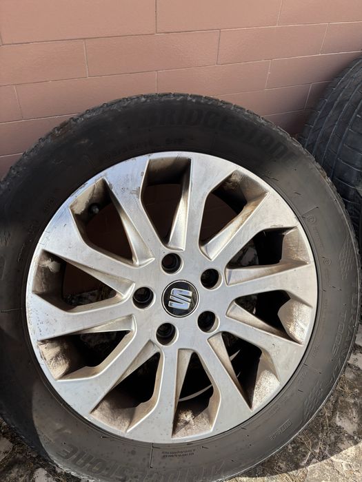 Jantes Seat 16” 5x112 ET46 + Pneus Bridgestone T005 205/55 R16