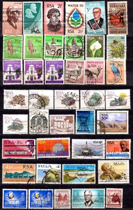 RSA - zestaw znaczków