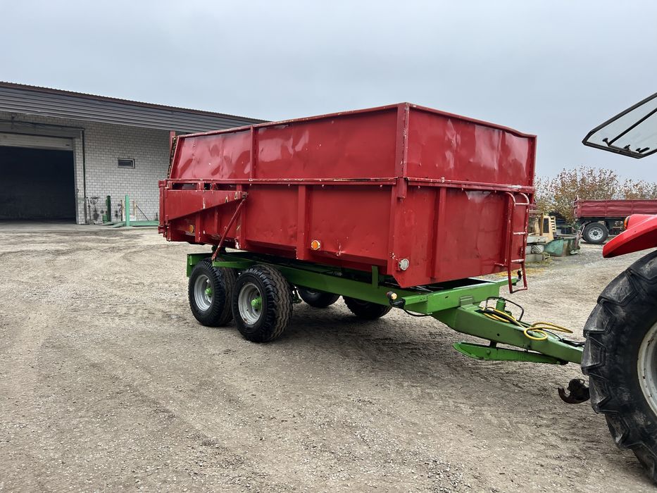 Przyczepa tandem mulda warfama t 041 t 042 super stan 8 ton transport