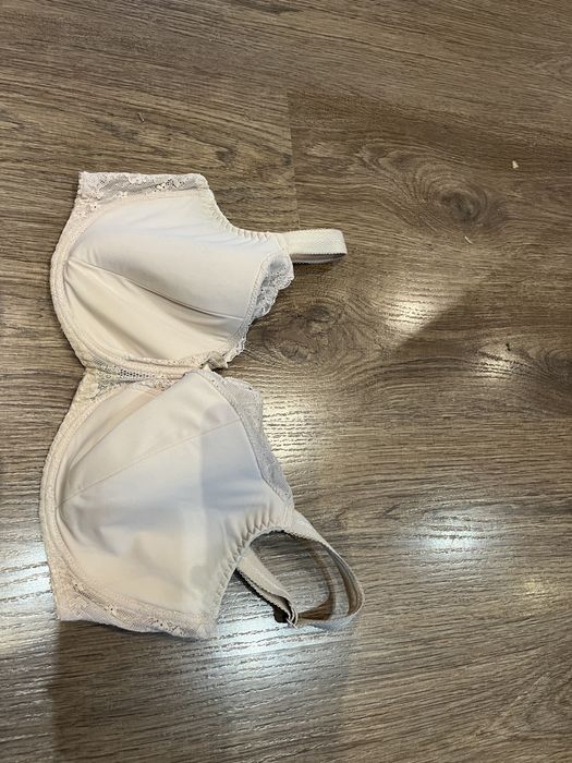 Stanik kremowy nude 75h gaia piekny na piance