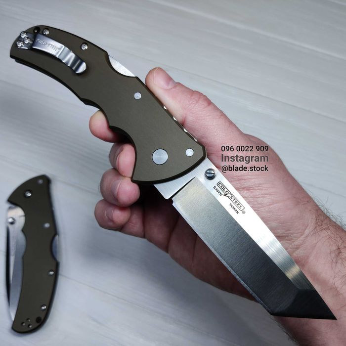 Оригинал Cold Steel Code 4 S35VN складной карманный нож Tri-Ad Lock