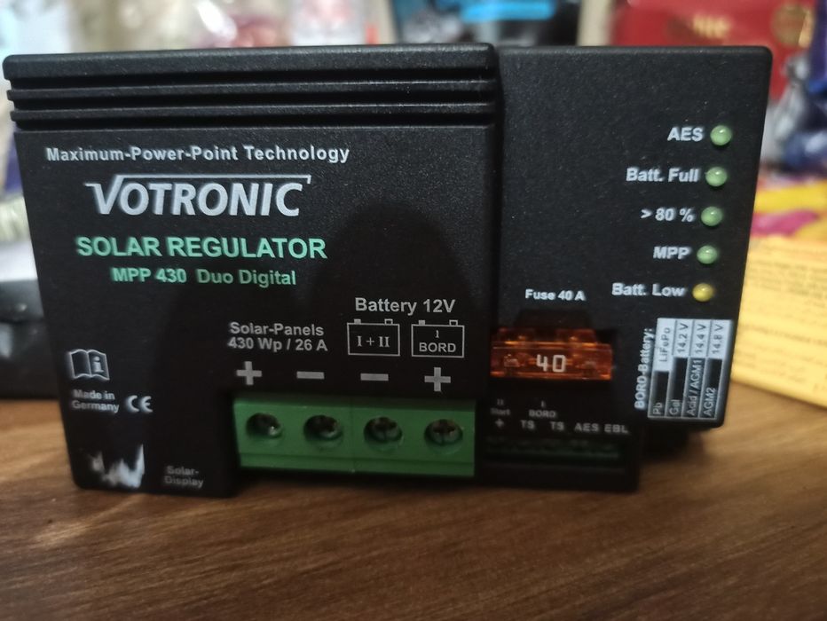 Контроллер заряда для солнечных панелей