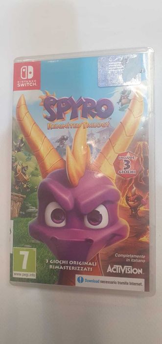 Gra Nintendo Switch SPYRO Reignited Trilogy-Madej Gorlice Mickiewicza-