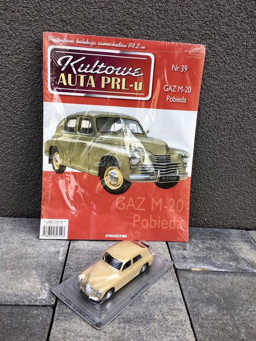 Kolekcjonerski GAZ M20 Pobieda-auta PRL,model,autka,kolekcja,zabytek