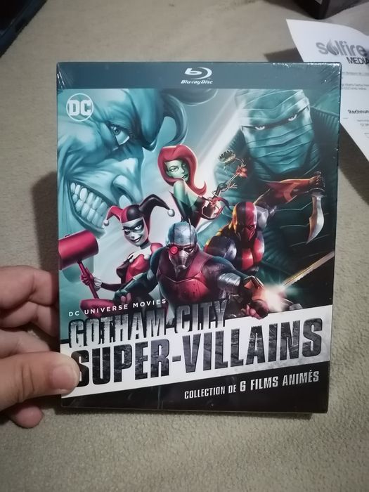 Conjunto de 6 filmes DC Comics (SELADO)