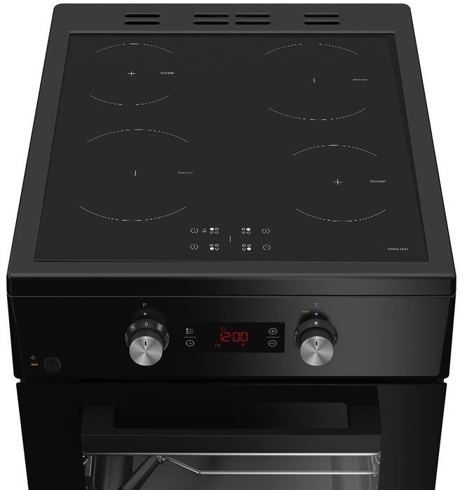 Roczna kuchnia z płyta indukcyjną BEKO FSM59305BDT 50cm Zamiana na srebrną