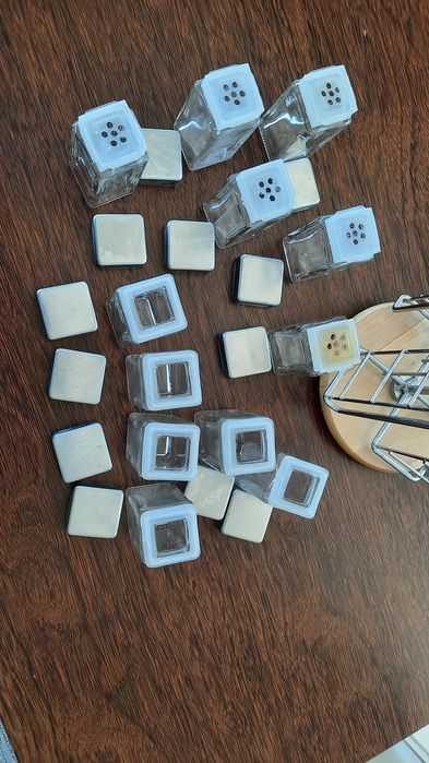 Suporte rotativo de condimentos