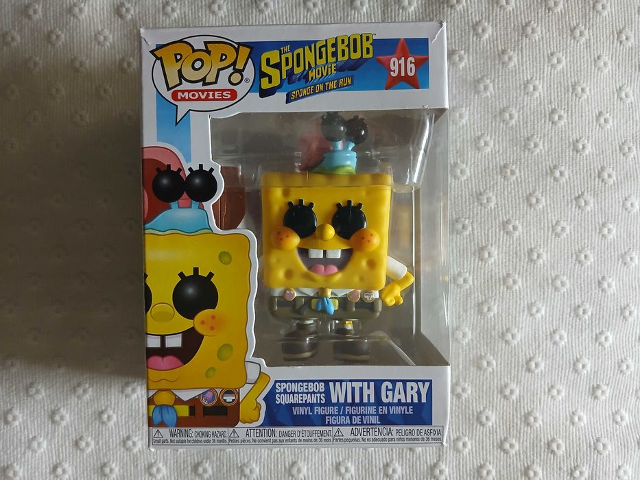 Funko Pop Movies - Spongebob Squarepants with Gary # 916