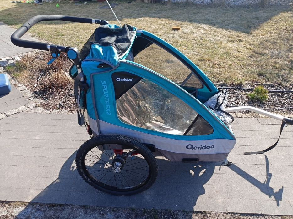 Przyczepka rowerowa Queridoo Sportrex 2