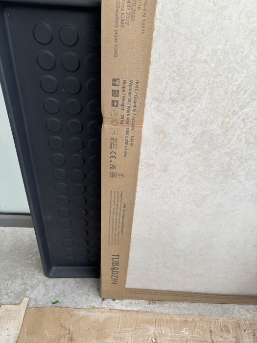Teri Ivory Satyna Str tubadzin plytka gresowa 1198x598x8