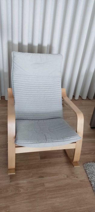 Cadeira de baloiço Ikea