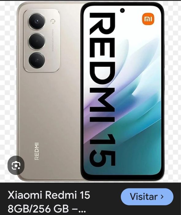 Redmi 15 256gb de memoria
