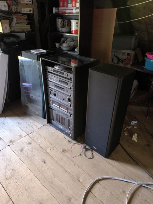 Wieża, głośniki,  końcówka mocy