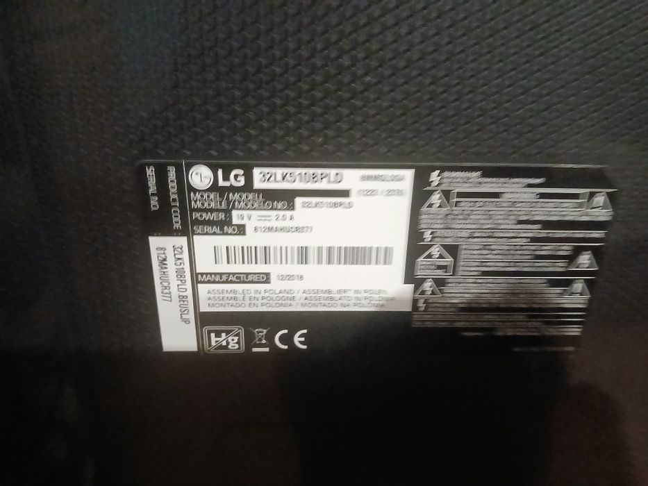 Plasma em bom estado