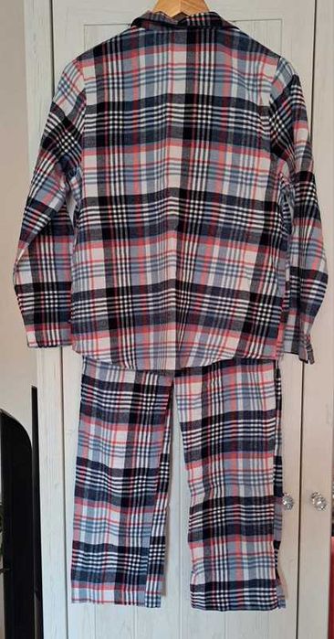Piżama flanelowa w kratke Key