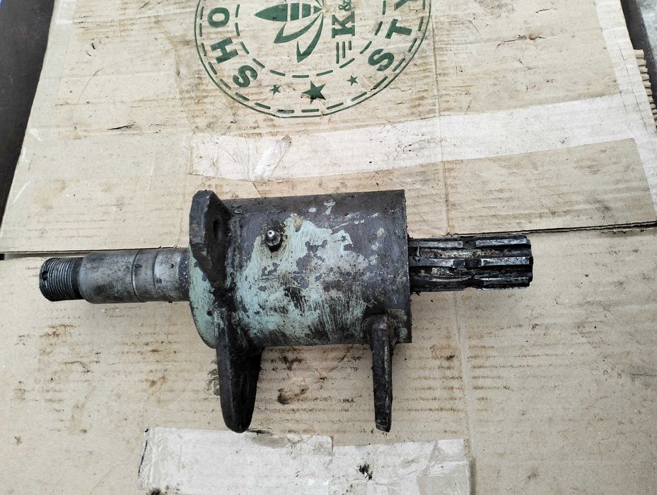 Приспособление Корпус подшипников (208) двойной + Вал 8 шлицов 38 мм