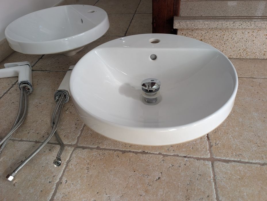 Umywalka wpuszczana w blat