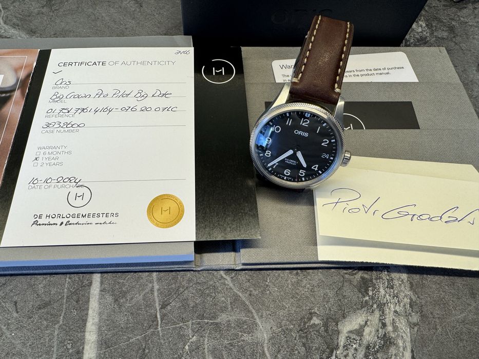 Oris Big Crown ProPilot Big Date