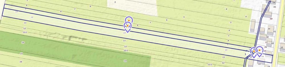 Działka 1 ha gm. Łęki Szlacheckie