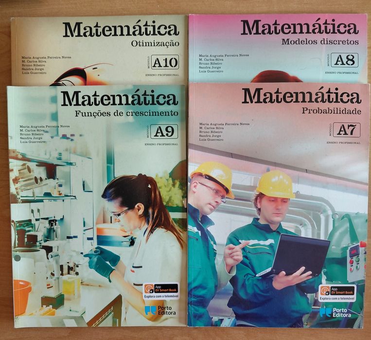 Livros de Matemática  ensino profissional