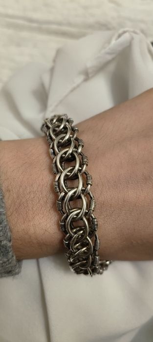 Pulseira em prata Unissexo