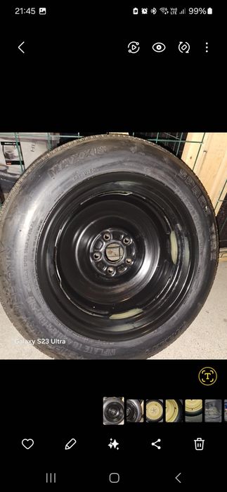 Koło dojazdowe suzuki vitara 5x 14.3