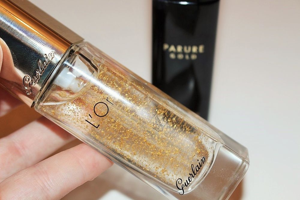 Guerlain L’Or Radiance Concentrate with Pure Gold baza pod podkład