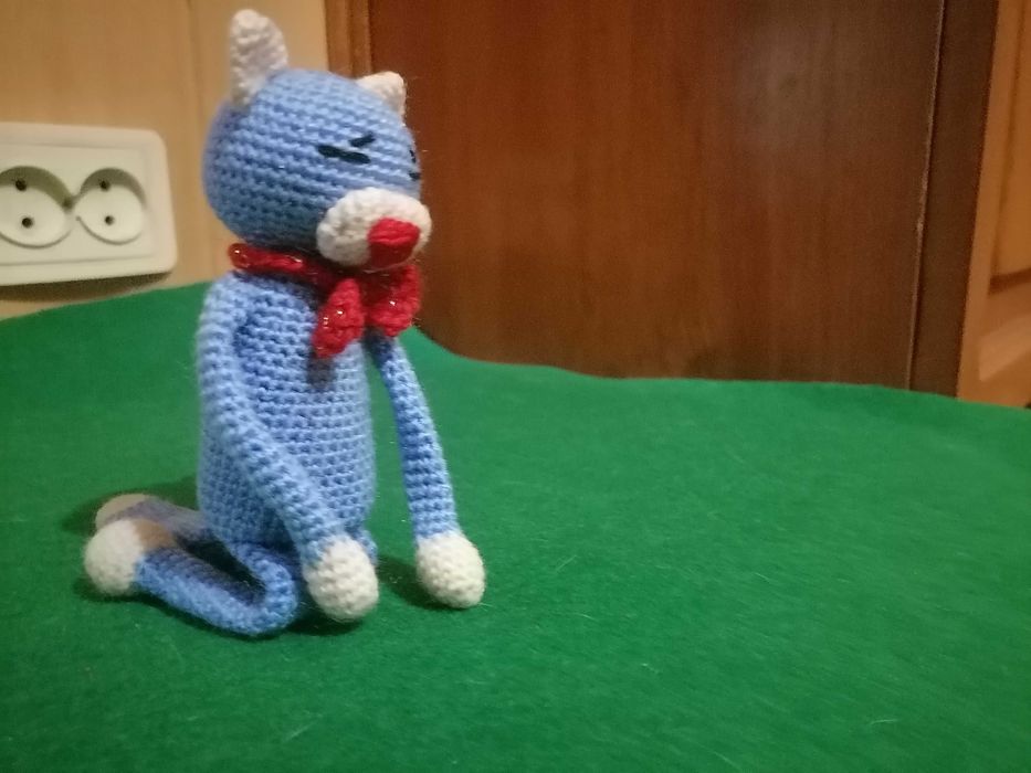 котик японський + сердечко магніт+ упаковка