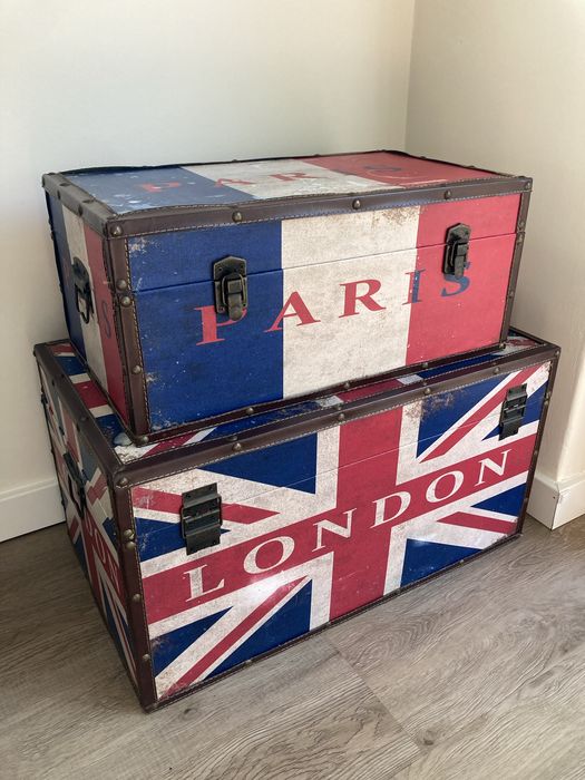 3 Baús Vintage.